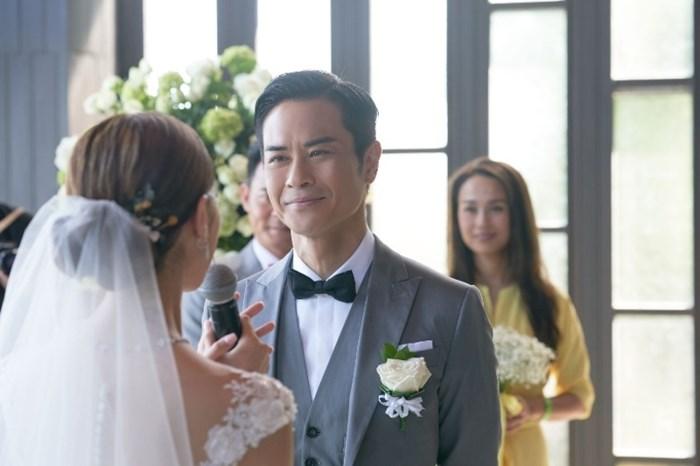 Tài tử TVB Trịnh Gia Dĩnh hôn say đắm hoa hậu Hong Kong trong đám cưới cổ tích-8