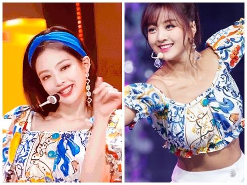 Jennie (Black Pink) đụng hàng với Jihyo (TWICE): chỉ một chi tiết đã khiến người kia lép vế