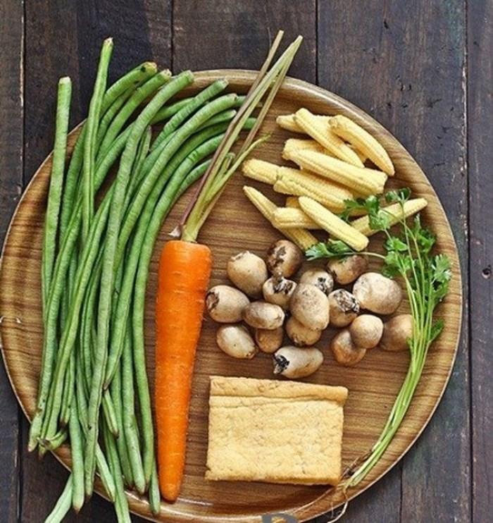 Cách nấu món rau củ kho chay cực hấp dẫn cho bữa cơm thanh đạm-1