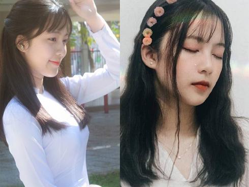 Nữ sinh Đà Nẵng gây bão mạng với loạt ảnh mặc áo dài đẹp xuất sắc