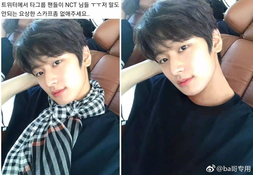 Đẳng cấp như fan sao Hàn: Giúp thần tượng thay quần, ủi phẳng áo chỉ bằng... photoshop-12