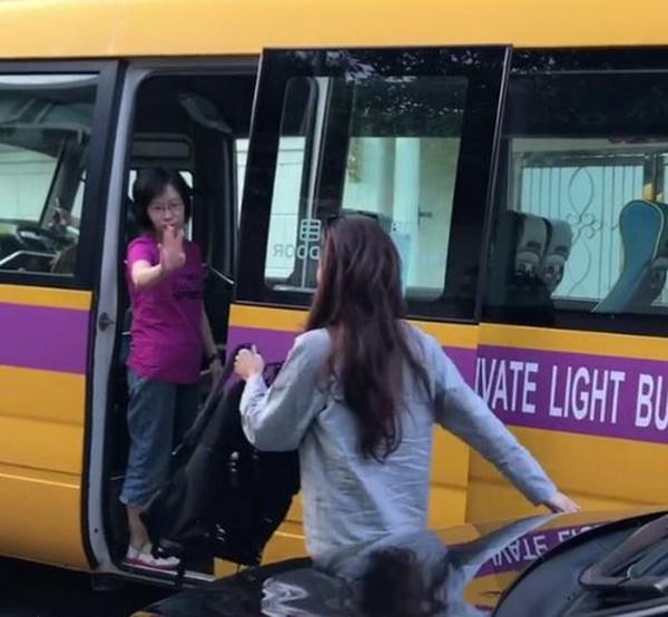 Trong khi Tạ Đình Phong - Vương Phi bên nhau ngày Thất Tịch, Trương Bá Chi tất bật đưa con đi học bằng quần áo ngủ-5