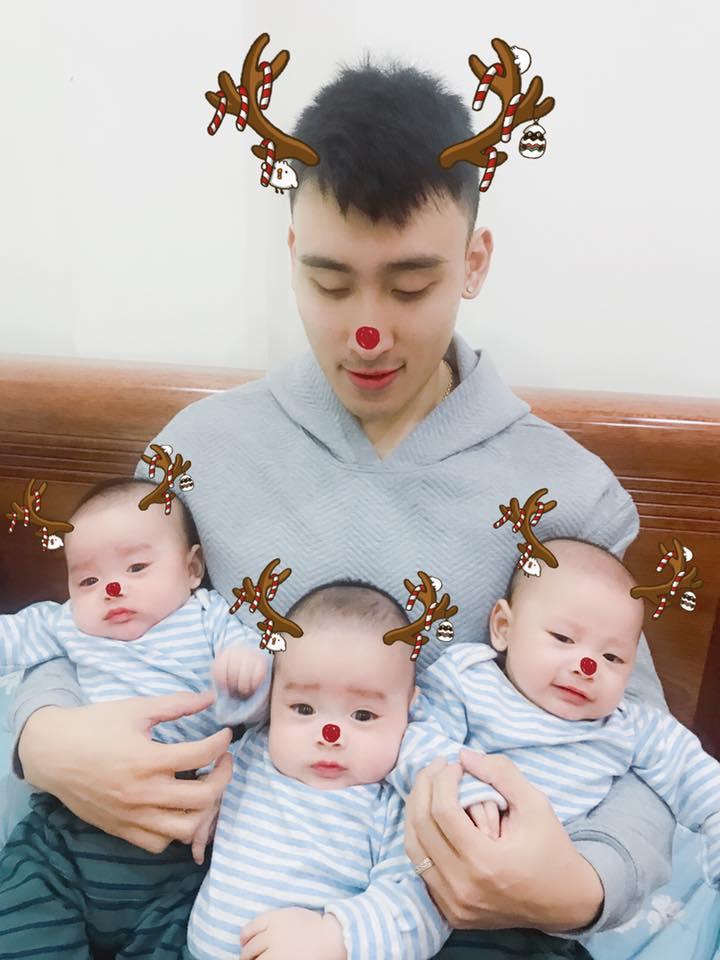 Hội chị em sốt rần rần trước mẹ bỉm sữa một tay chăm ba con dễ như ăn kẹo-2