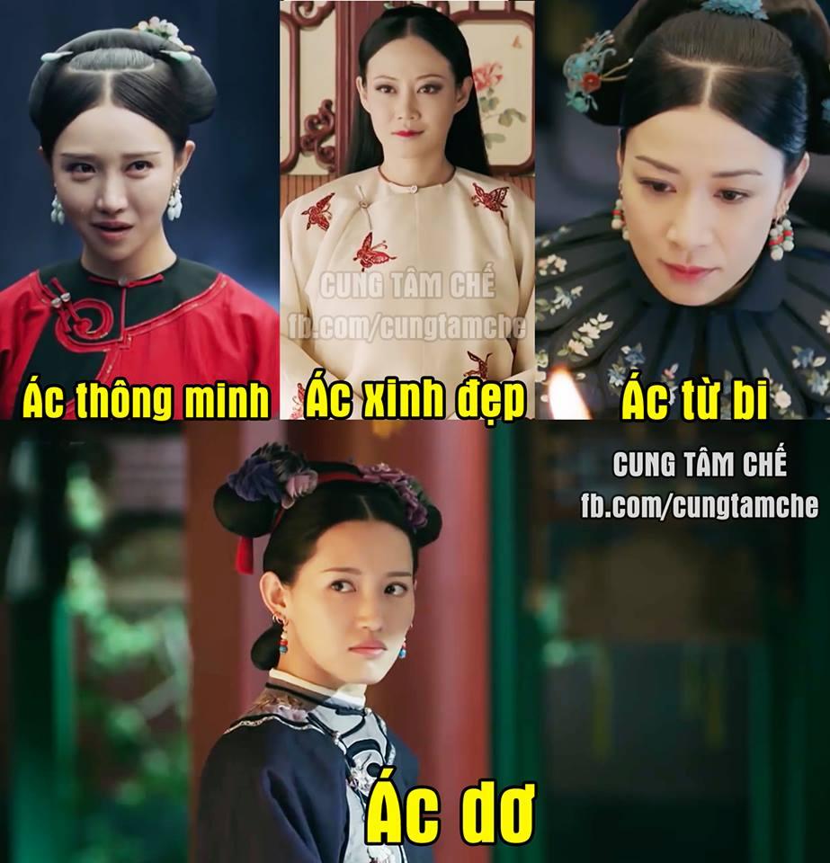 Đóng vai ác quá đạt, Xa Thi Mạn trở thành nhân vật bị chế ảnh nhiều nhất Diên Hi Công Lược-10