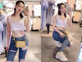 Mỹ nhân phim 'Quỳnh búp bê' khoe nhan sắc 'mặt học sinh thân hình phụ huynh' Mỹ nhân phim 'Quỳnh búp bê' khoe nhan sắc 'mặt học sinh thân hình phụ huynh'