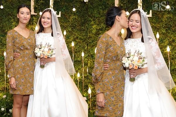 Trang Khiếu - Quán quân Nexttop cùng năm với Tuyết Lan cũng đã kịp có mặt để chúc mừng.-3