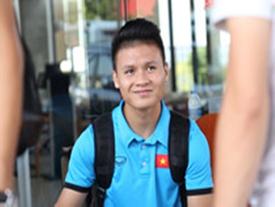 Olympic Việt Nam cười đùa vui vẻ trước đại chiến với Nhật Bản Olympic Việt Nam cười đùa vui vẻ trước đại chiến với Nhật Bản