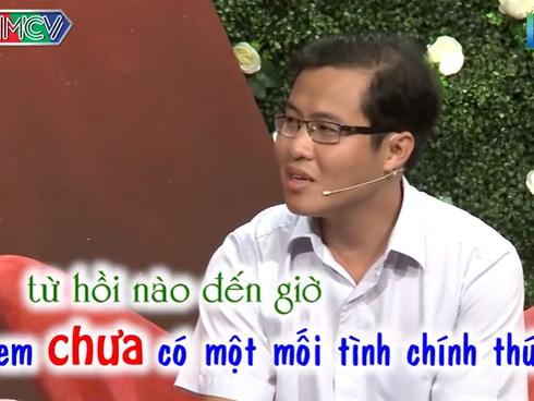 'Run quá bấm trượt', cô gái khiến anh chàng 32 tuổi chưa yêu lần nào toát mồ hôi trên sân khấu 'Bạn muốn hẹn hò'