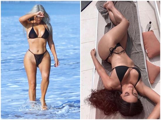 Bộ sưu tập quần bé như sợi dây của cô Kim 'siêu vòng 3'