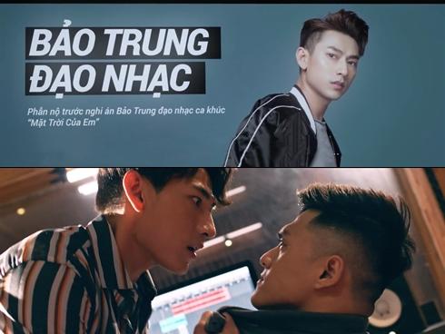 Trong phim mới, Isaac nổi điên dọa đánh Lâm Vinh Hải vì bị tố đạo nhạc