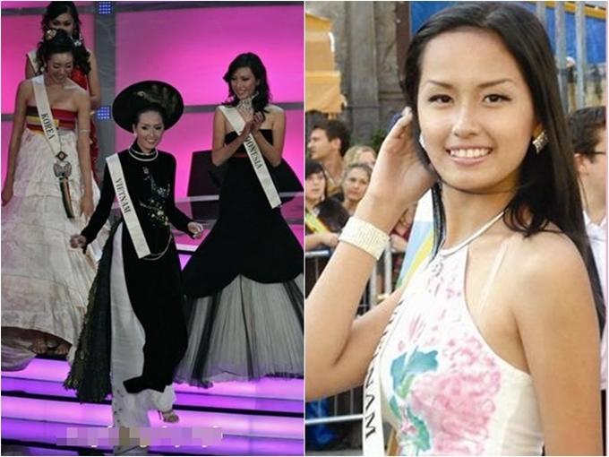 Thành tích thi quốc tế của các Hoa hậu, Á hậu Việt Nam-6