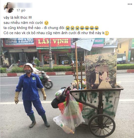 Dân tình khiếp sợ bức ảnh cưới được treo trên cột điện trong tháng cô hồn-5