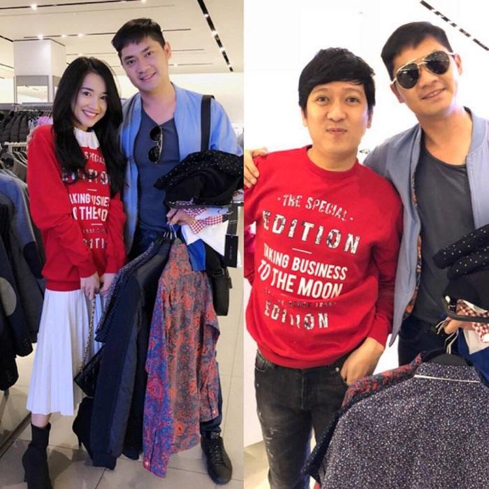 Gu thời trang tông xuyệt tông từ yêu đến cưới của Trường Giang và Nhã Phương-5