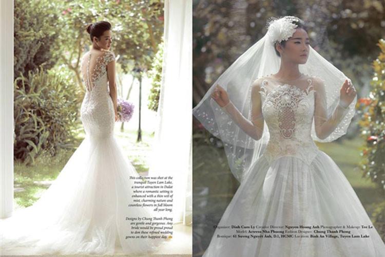 Ngắm Nhã Phương đẹp quên lối về trong những bộ váy cưới trước ngày theo Trường Giang về dinh-4