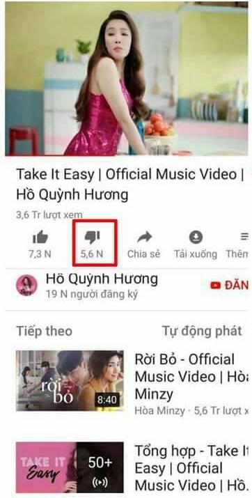 Netizen bóc mẽ: Có 1 thế lực nào đó vừa hô biến sạch sẽ lượng dislike MV Hồ Quỳnh Hương-2