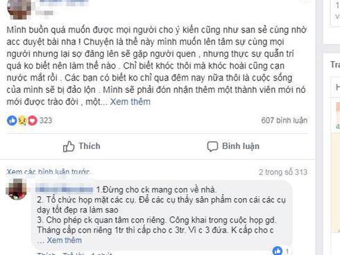 Chồng ngoại tình với gái trẻ, vợ khóc cạn nước mắt ngày đón con riêng của chồng về nuôi