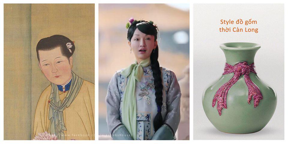 Loạt ảnh lịch sử giải oan cho thời trang thảm họa của Châu Tấn trong Hậu cung Như Ý Truyện-4