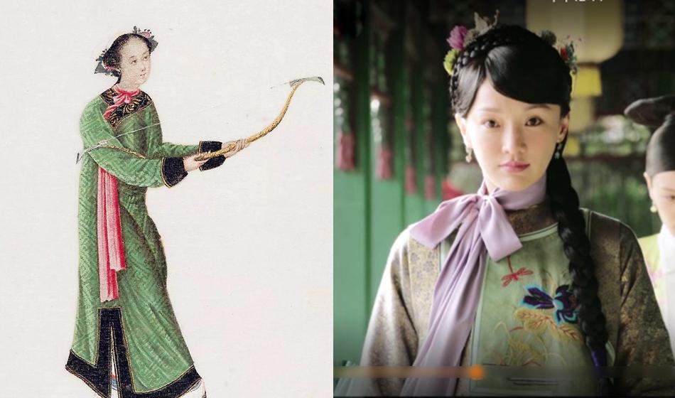 Loạt ảnh lịch sử giải oan cho thời trang thảm họa của Châu Tấn trong Hậu cung Như Ý Truyện-6