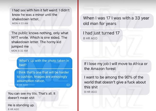 Asia Argento bị tung ảnh trên giường với bạn diễn 17 tuổi-2