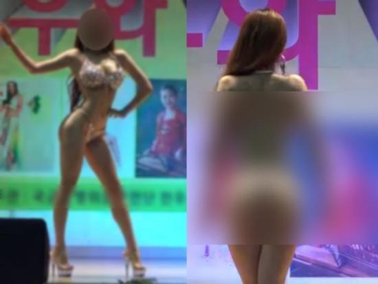 Người mẫu gây phẫn nộ khi uốn éo trước các sĩ quan trong trang phục 'mặc như không'