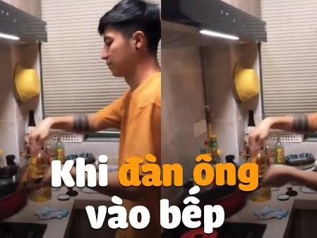 Đàn ông hiện đại là không ngại vào bếp