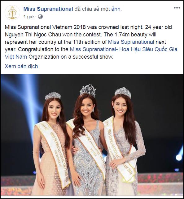 Tân hoa hậu Ngọc Châu không thi Miss Supranational 2018, có vẻ như tấm vé đã thuộc về Minh Tú?-2