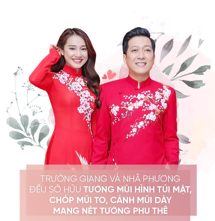 TRƯỜNG GIANG - NHÃ PHƯƠNG và cuộc hôn nhân chạy trời không khỏi nắng nhờ nét phu thê tướng số-3