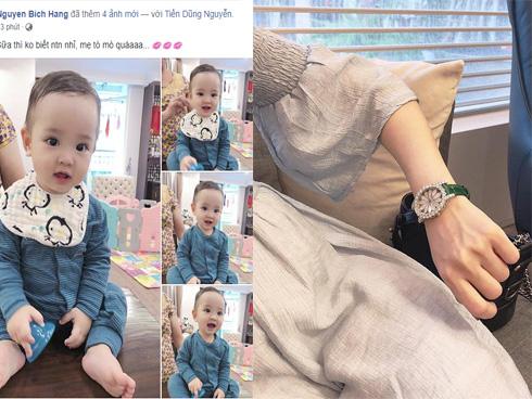 Hằng Túi liên tục thả thính khoe cận nhan sắc xinh đẹp khi ở những tháng giữa thai kì-12