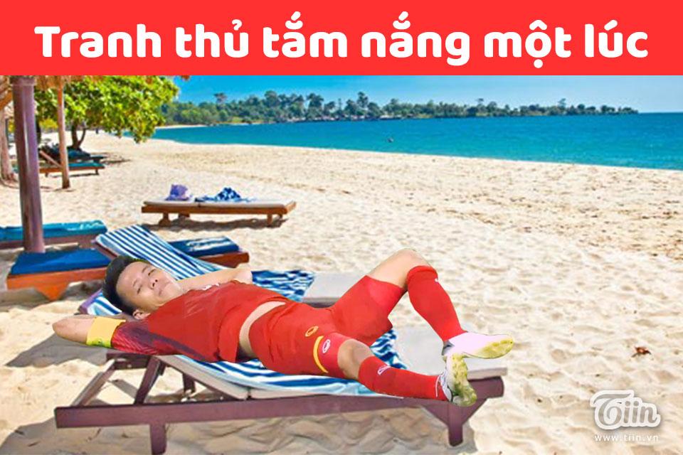 Ảnh chế: Văn Quyết có ăn vạ câu giờ đâu, chỉ muốn lạc trôi để xem Diên Hi một tí thôi mà-3