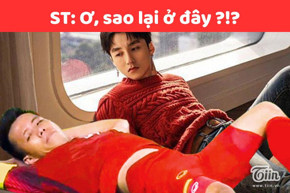 Ảnh chế: Văn Quyết có ăn vạ câu giờ đâu, chỉ muốn lạc trôi để xem Diên Hi một tí thôi mà-8