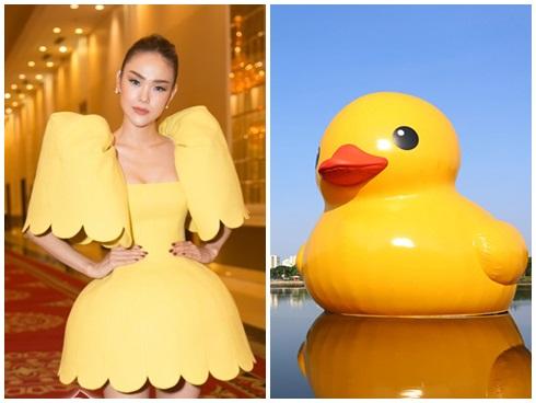 Minh Hằng mặc váy đèn lồng lên thảm đỏ The Face khiến cư dân mạng được phen cười muốn ngất-7