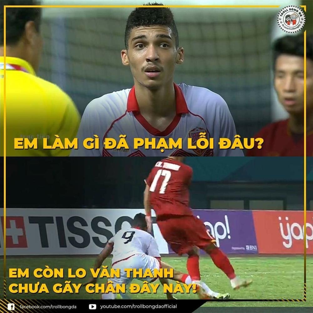 Ảnh chế khen ngợi Công Phượng sau bàn thắng trước Olympic Bahrain-3