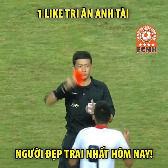 Ảnh chế khen ngợi Công Phượng sau bàn thắng trước Olympic Bahrain-1