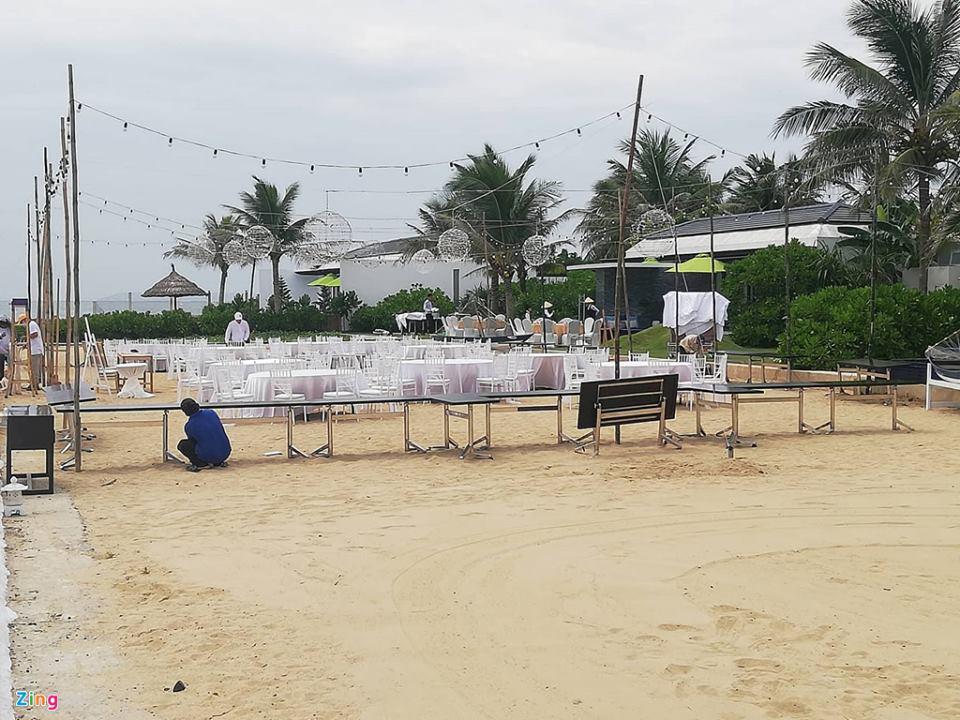 Đã có những hình ảnh đầu tiên về không gian tiệc đính hôn lãng mạn của Trường Giang - Nhã Phương-1