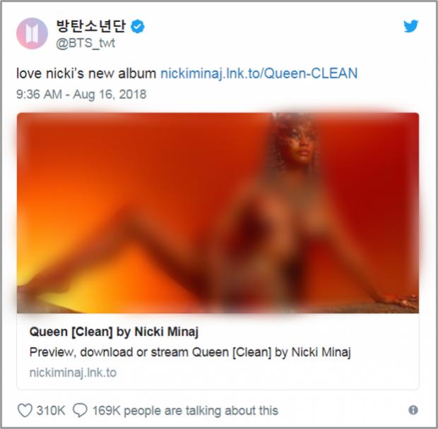 HOT: BTS xác nhận hợp tác cùng Nicki Minaj trong album mới Love Yourself :Answer-2