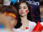 Báo Hàn 'phát cuồng' trước vẻ đẹp nóng bỏng của ‘hot girl ngủ gật’ sau kỳ tích U23 Việt Nam