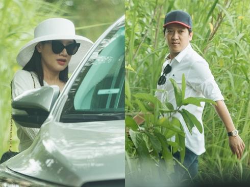 Trường Giang, Nhã Phương về quê thắp hương tổ tiên sau lễ đính hôn