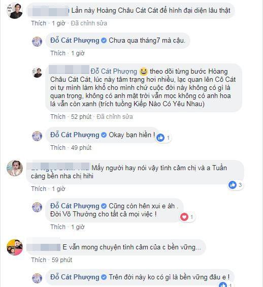 Dính tin đồn chia tay Kiều Minh Tuấn, Cát Phượng chia sẻ: Nếu chuyện này xảy ra thật, Cát vẫn sống và vẫn bước-4