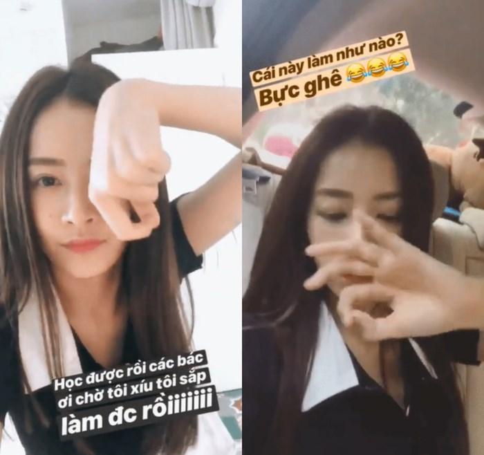 CHẾT CƯỜI: Siêu mẫu Thanh Hằng kêu trời vì trào lưu Dele Challenge xoắn não người thực hiện-6