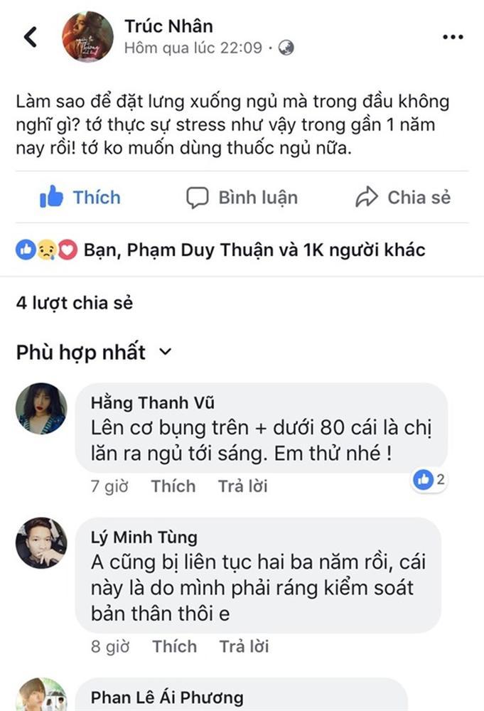 Trúc Nhân bị stress và phải dùng thuốc ngủ trong gần 1 năm qua-2