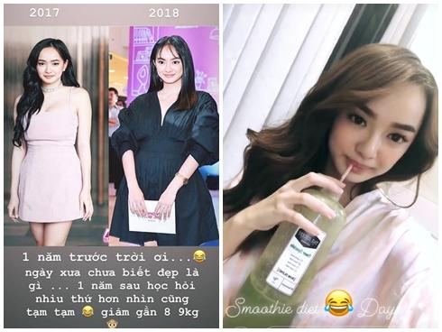 Kaity Nguyễn tiết lộ bí quyết giảm gần 9 kg sau một năm