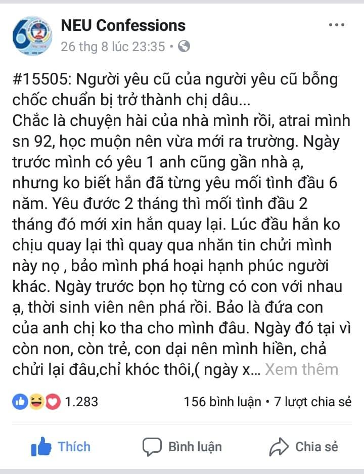 Chuyện tình rắc rối nhất quả đất được chia sẻ điên đảo: Người yêu cũ của người yêu cũ chuẩn bị trở thành chị dâu-1