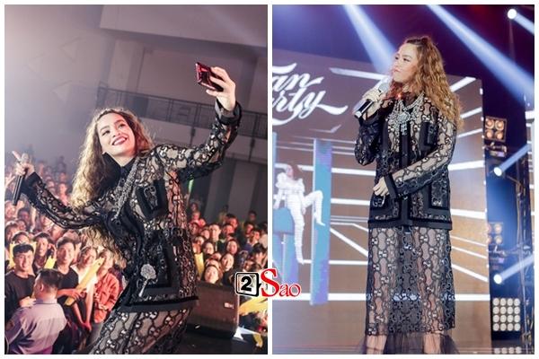 Hồ Ngọc Hà trưng trổ cả cây hàng hiệu nhưng lại bị chê luộm thuộm và phá dáng-5