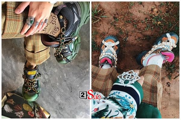 Hồ Ngọc Hà trưng trổ cả cây hàng hiệu nhưng lại bị chê luộm thuộm và phá dáng-8