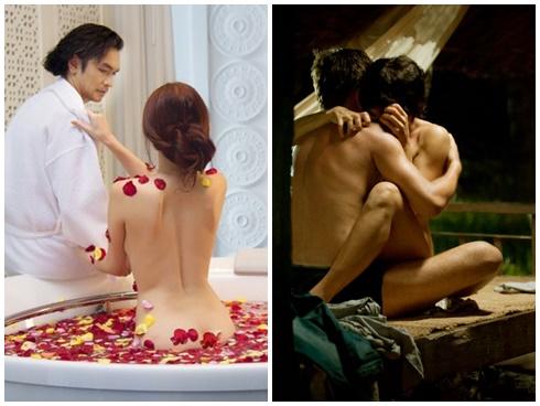 Bi hài chuyện chụp cảnh nóng trên phim trường