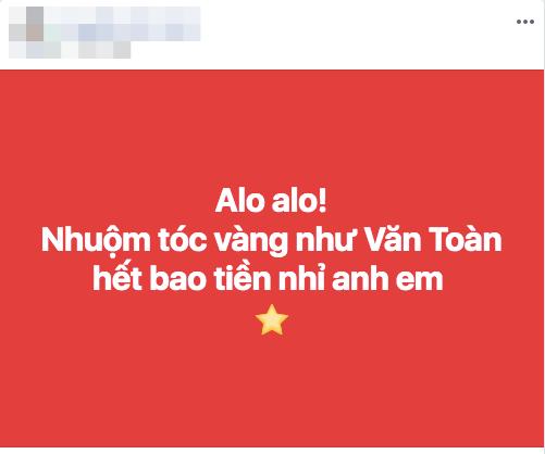 Văn Toàn U23 Việt Nam ghi bàn lịch sử làm giới trẻ rủ nhau đi nhuộm tóc bạch kim-4