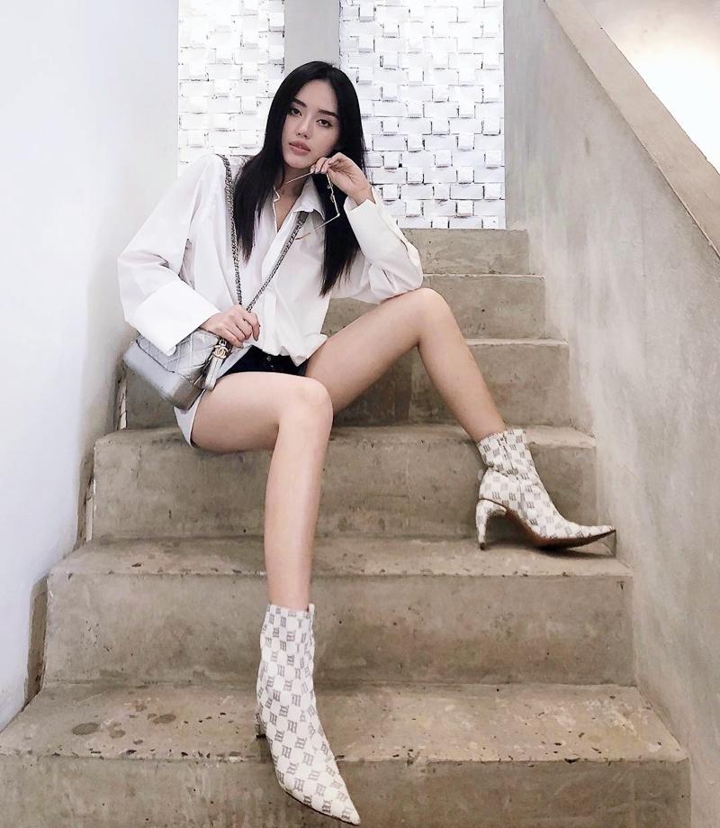 Giảm 9kg, Kaity lên đồ đẹp xuất sắc - Phí Phương Anh khoe street style chất lừ với tóc vàng hoe-5