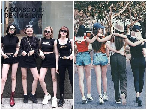 'Xịt máu mũi' ngắm body và style chất lừ của bộ tứ chị em Thiều Bảo Trâm - Thiều Bảo Trang