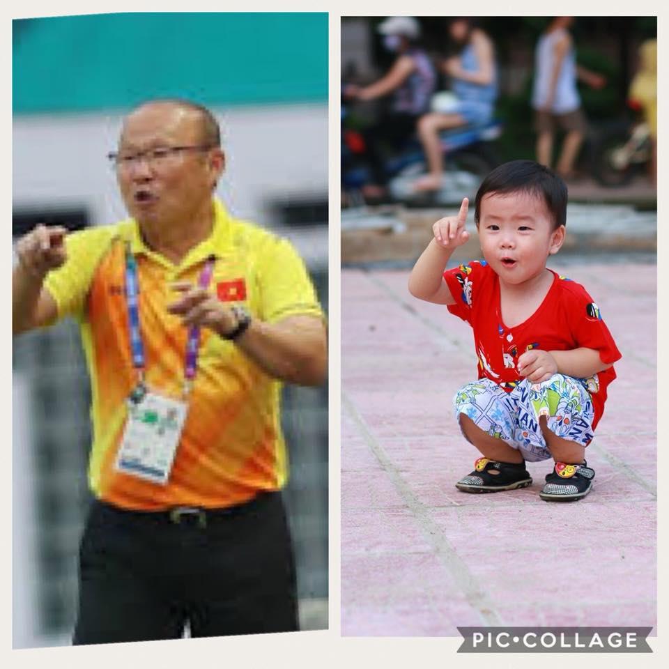 Cậu bé hot nhất mạng xã hội Việt hôm qua khi sở hữu loạt biểu cảm cực giống huấn luyện viên Park Hang Seo-9