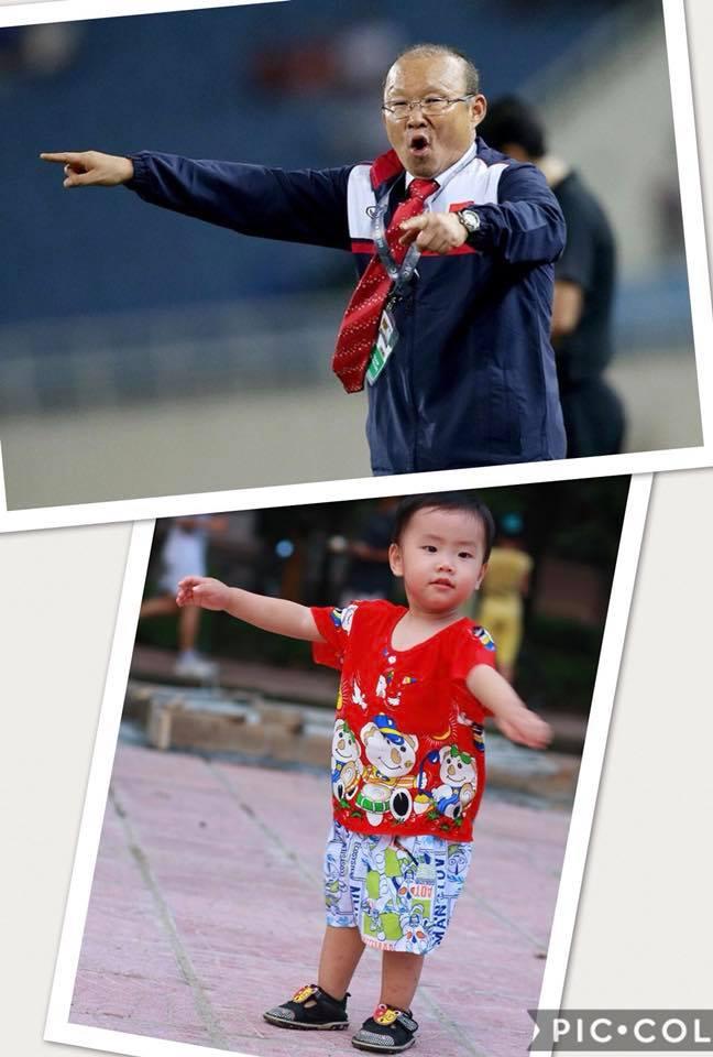 Cậu bé hot nhất mạng xã hội Việt hôm qua khi sở hữu loạt biểu cảm cực giống huấn luyện viên Park Hang Seo-10